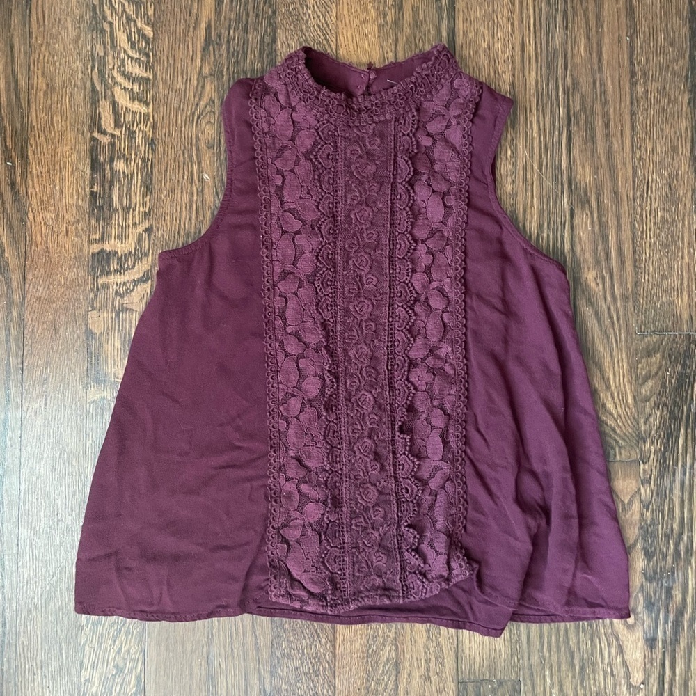 Xhilaration purple blouse